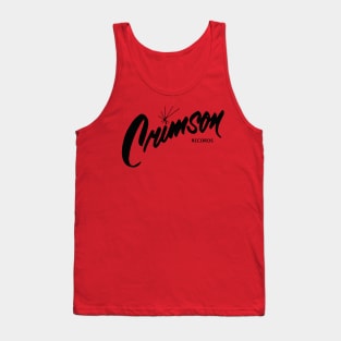 Crimson Records Tank Top